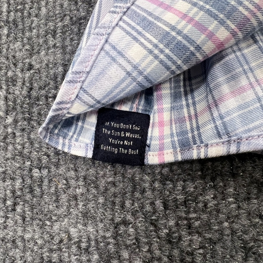 NWT FAHERTY Reserve The Movement Men's XXL Shirt Long Sleeve Plaid Button Down - Picture 9 of 15
